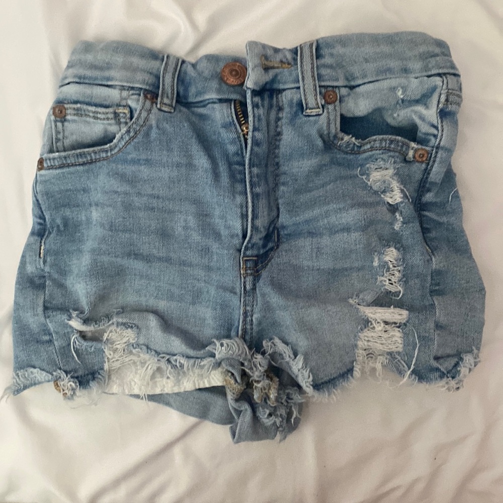 American eagle size 0 Jean shorts